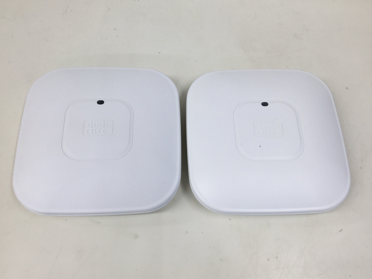 Cisco 無線LANアクセスポイントAIR-CAP2602I-Q-K9 　PoE対応　2個セット 中古品　（管：2C2-M）_画像1