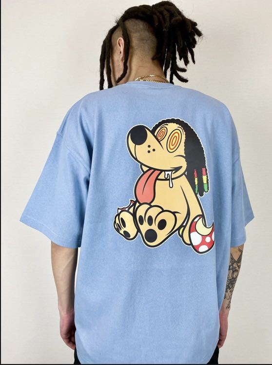 NastyDog/ Trip Tee (AcidBlue) XL 未使用未開封 新品 ブルー 送料無料