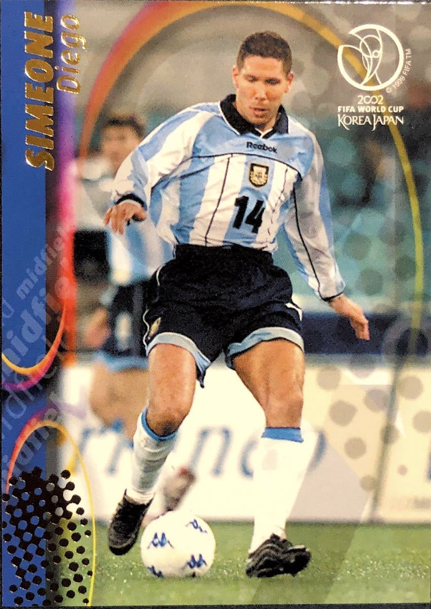Yahoo!オークション - ディエゴ・シメオネ PANINI 02 日韓W杯 Yahoo!オークション - ディエゴ・シメオネ PANINI 02 日韓W杯