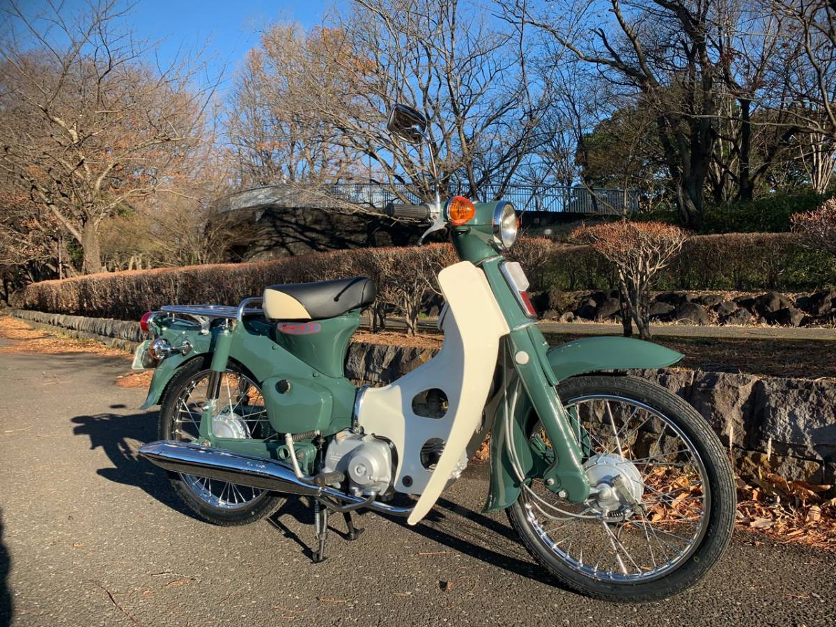 行灯カブ 美車♪ スーパーカブ 新品部品多数♪ 行燈カブ c50 | hornnes.no