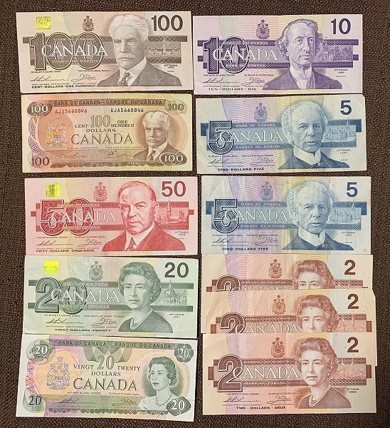 旧紙幣 50カナダドル - 通販 - pinehotel.info