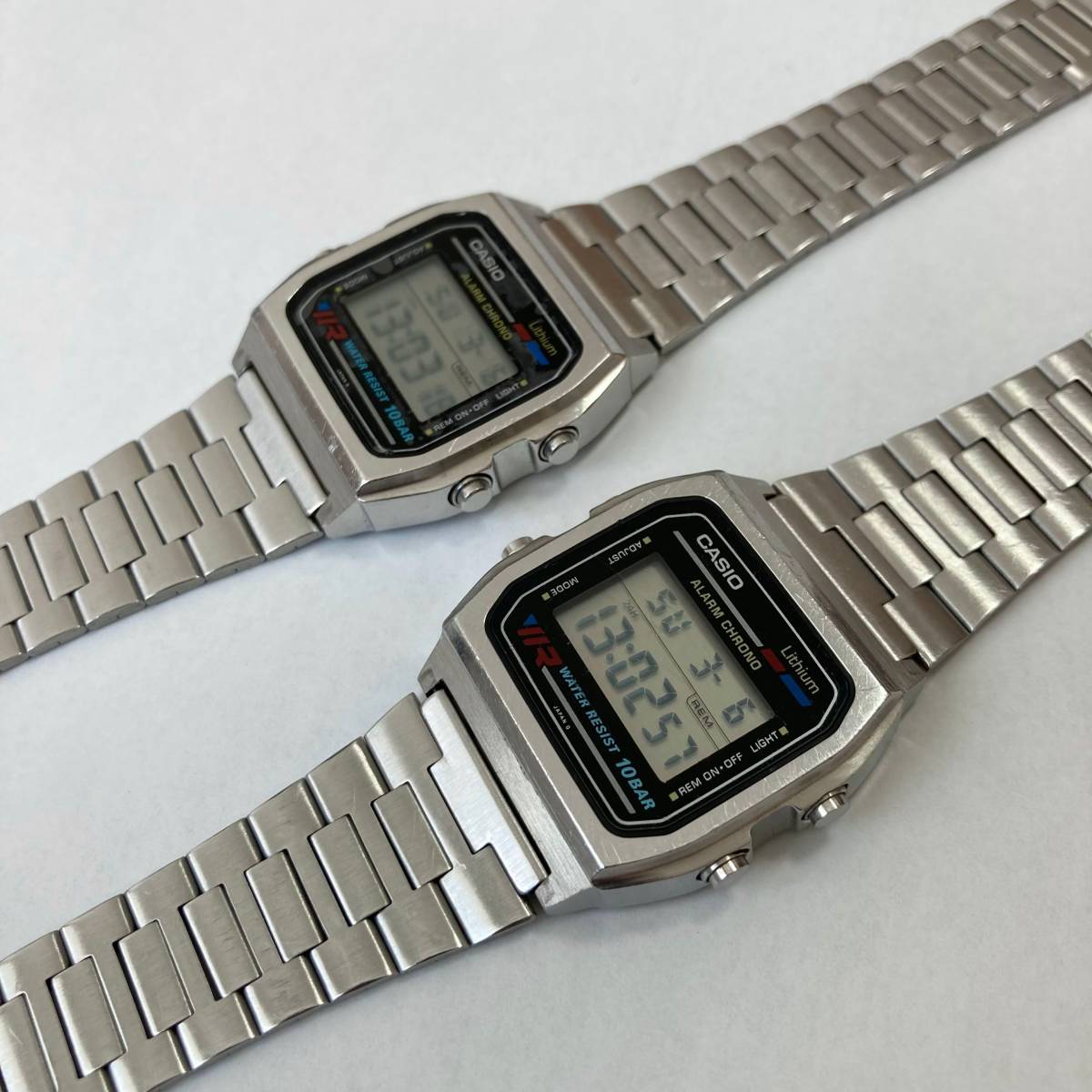 ☆送料込☆動作品2本セット☆カシオ CASIO W-780 ALARM CHRONO ☆送料込☆動作品2本セット☆カシオ CASIO W-780 ALARM CHRONO