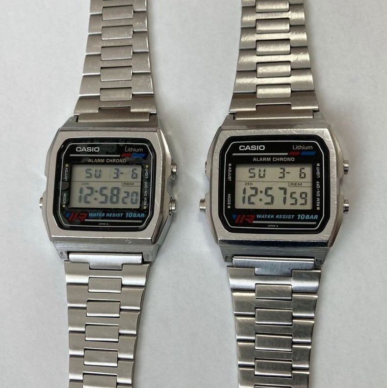 ☆送料込☆動作品2本セット☆カシオ CASIO W-780 ALARM CHRONO ☆送料込☆動作品2本セット☆カシオ CASIO W-780 ALARM CHRONO