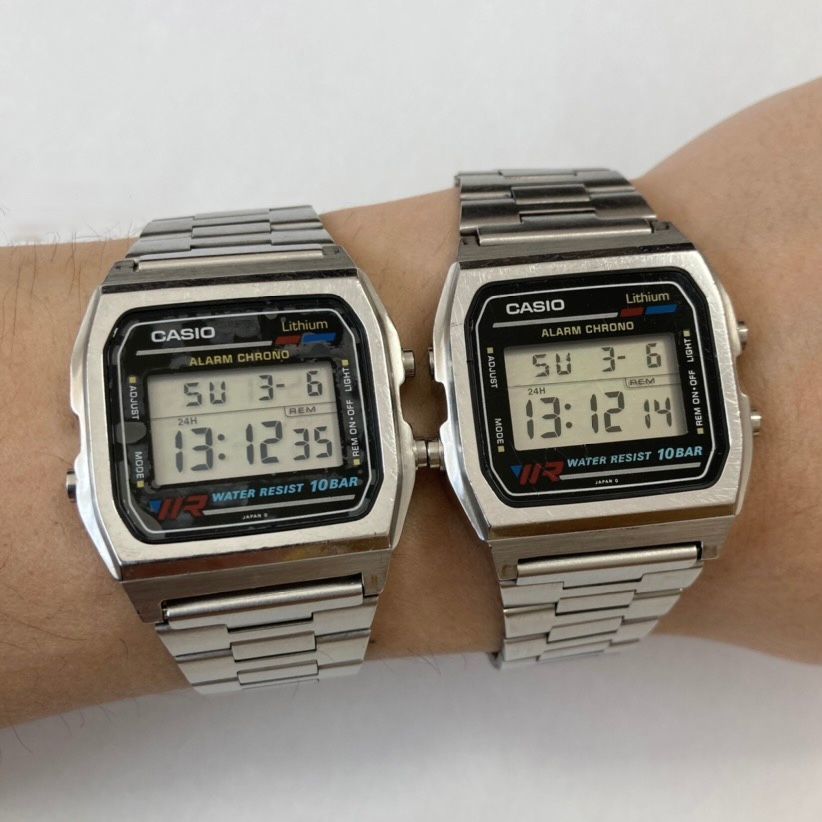 ☆送料込☆動作品2本セット☆カシオ CASIO W-780 ALARM CHRONO ☆送料込☆動作品2本セット☆カシオ CASIO W-780 ALARM CHRONO