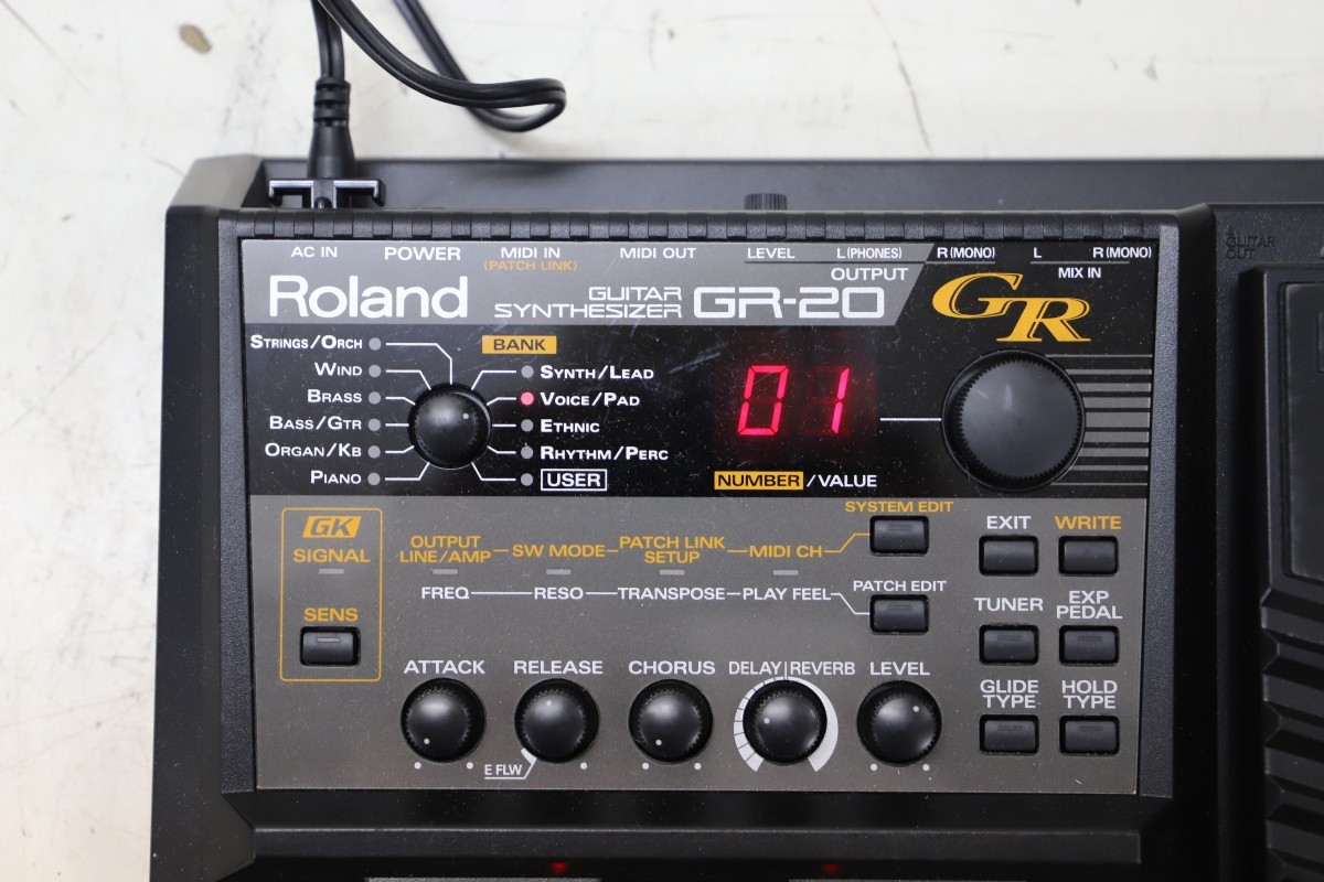 Roland ローランド GR-20 ギターシンセサイザー エフェクター/GK-3