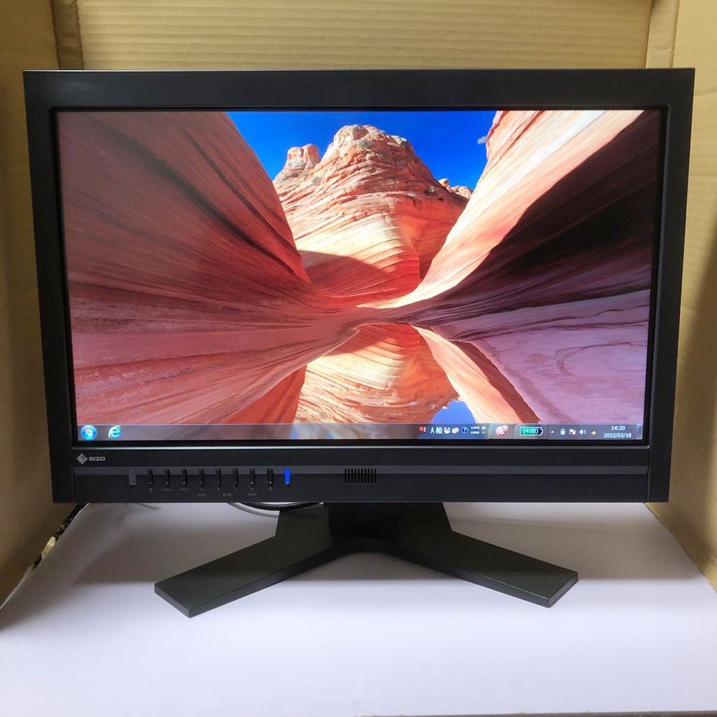 中古良品EIZO RadiForce MS231WT ワイド23型1920x1080/D-Sub/DVI/HDMI/昇降回転スタート付き　動作品SHY579_画像1