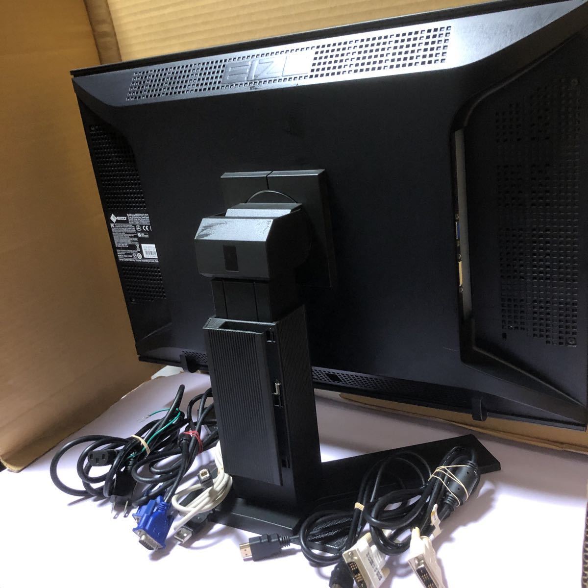 中古良品EIZO RadiForce MS231WT ワイド23型1920x1080/D-Sub/DVI/HDMI/昇降回転スタート付き　動作品SHY579_画像8