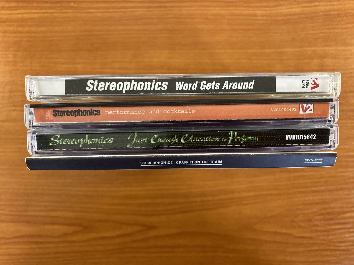 【4】W2756 ステレオフォニックス CD アルバム 4枚セット