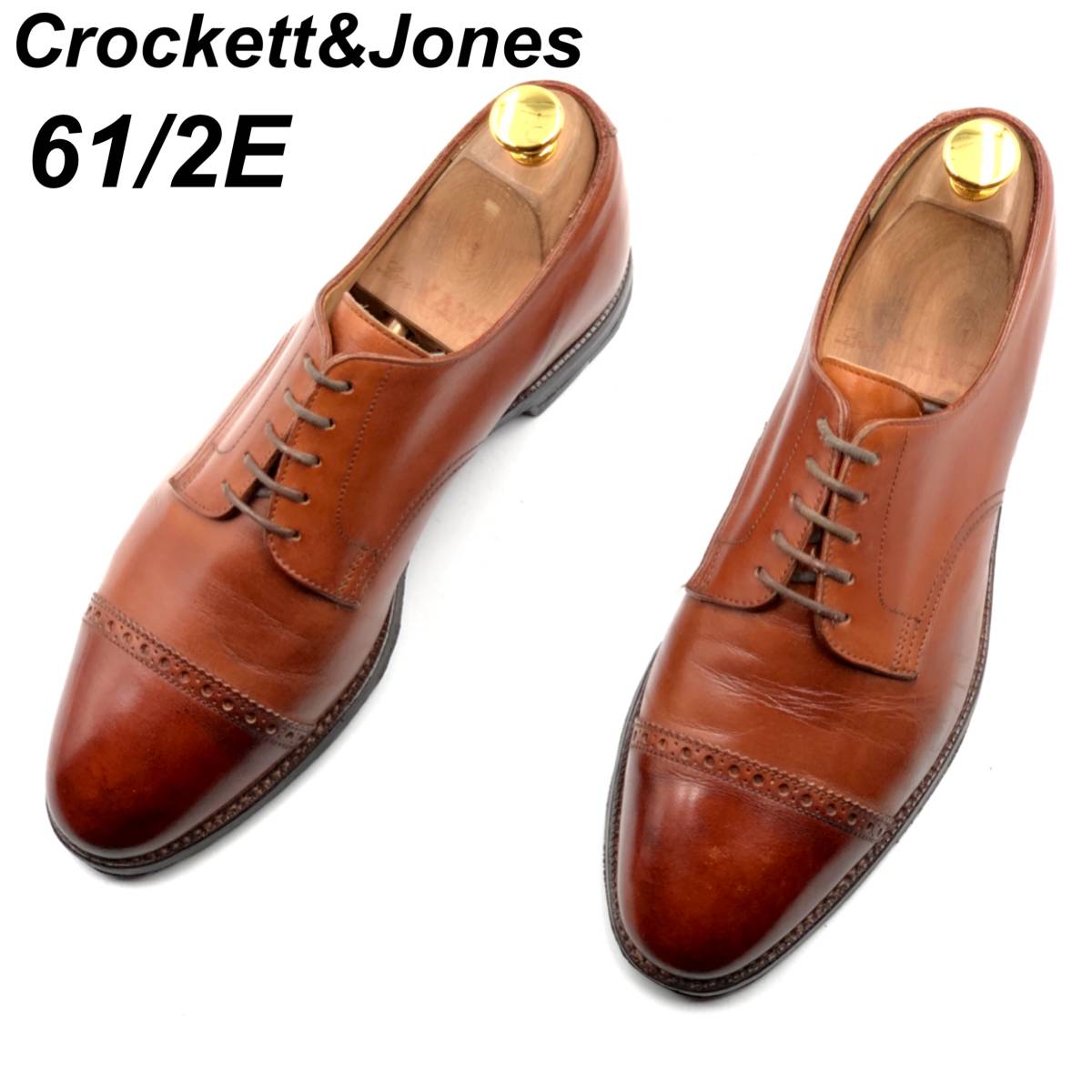 即決 Crockett&Jones クロケット&ジョーンズ 24 5cmE 6 5 メンズ