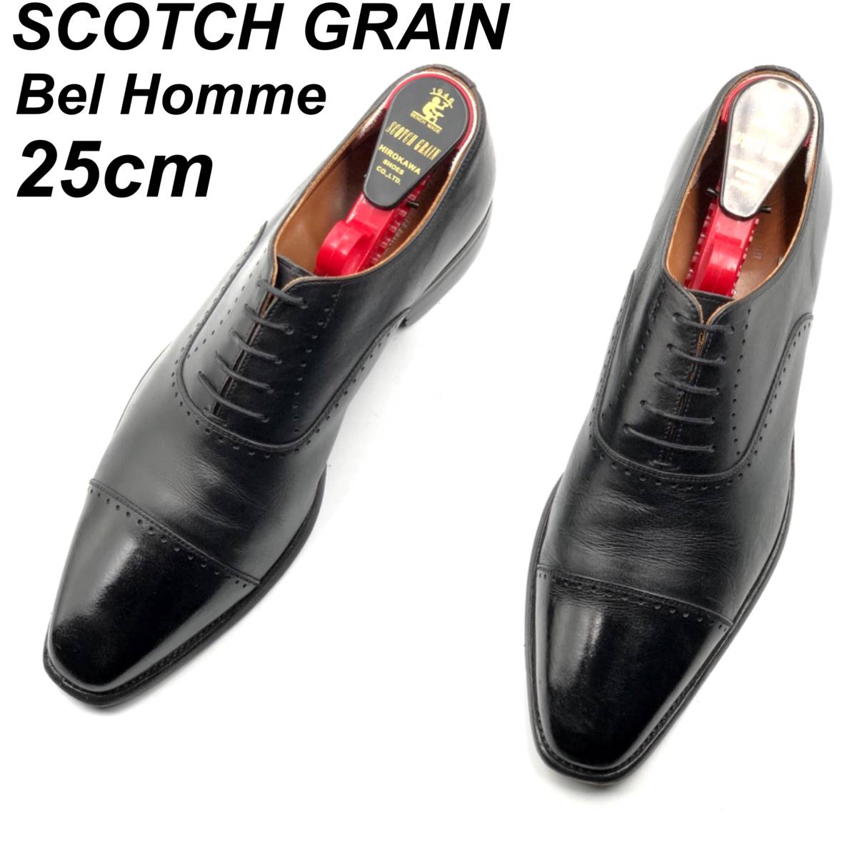 即決 SCOTCH GRAIN スコッチグレイン ベルオム 25cmE 756BL メンズ