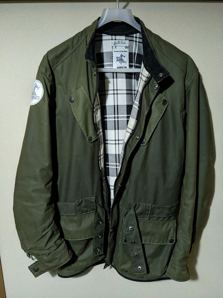 SONIC LAB ソニックラブ Manx leather ワックスジャケット | www