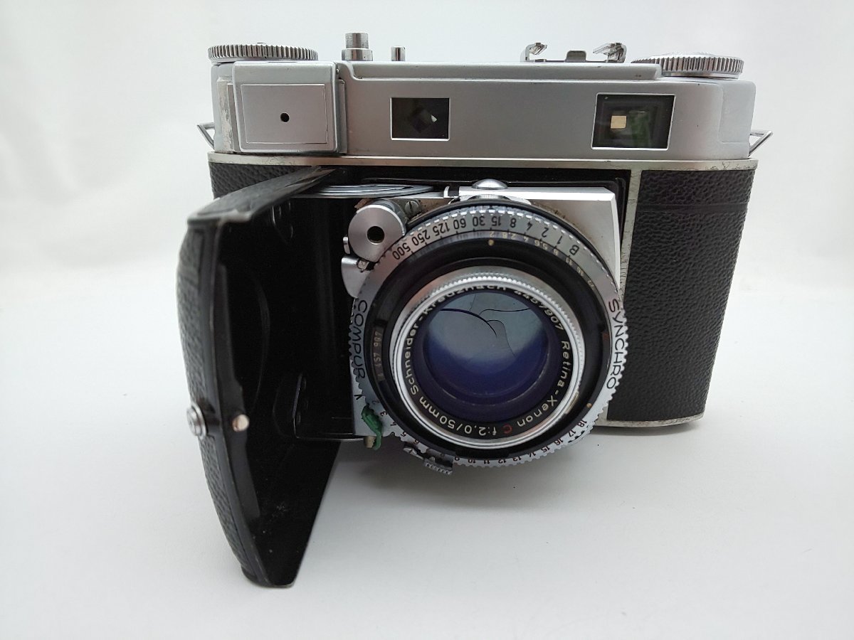 【中古】Kodak Retina Ⅲｃ Schneider Xenon C 50ｍｍ F2 コダック レチナ _画像2