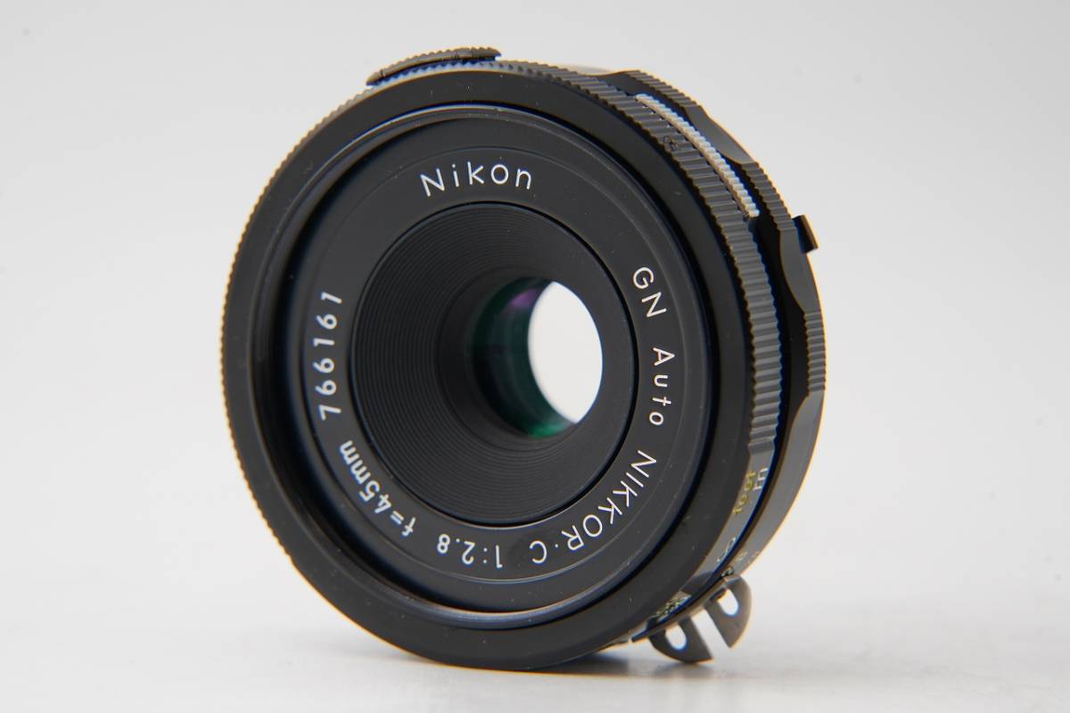【 良品 】 ニコン NIKON Ai改 GN Auto NIKKOR.C f2.8 45mm　 ＭＦ　レンズ #2792_画像2