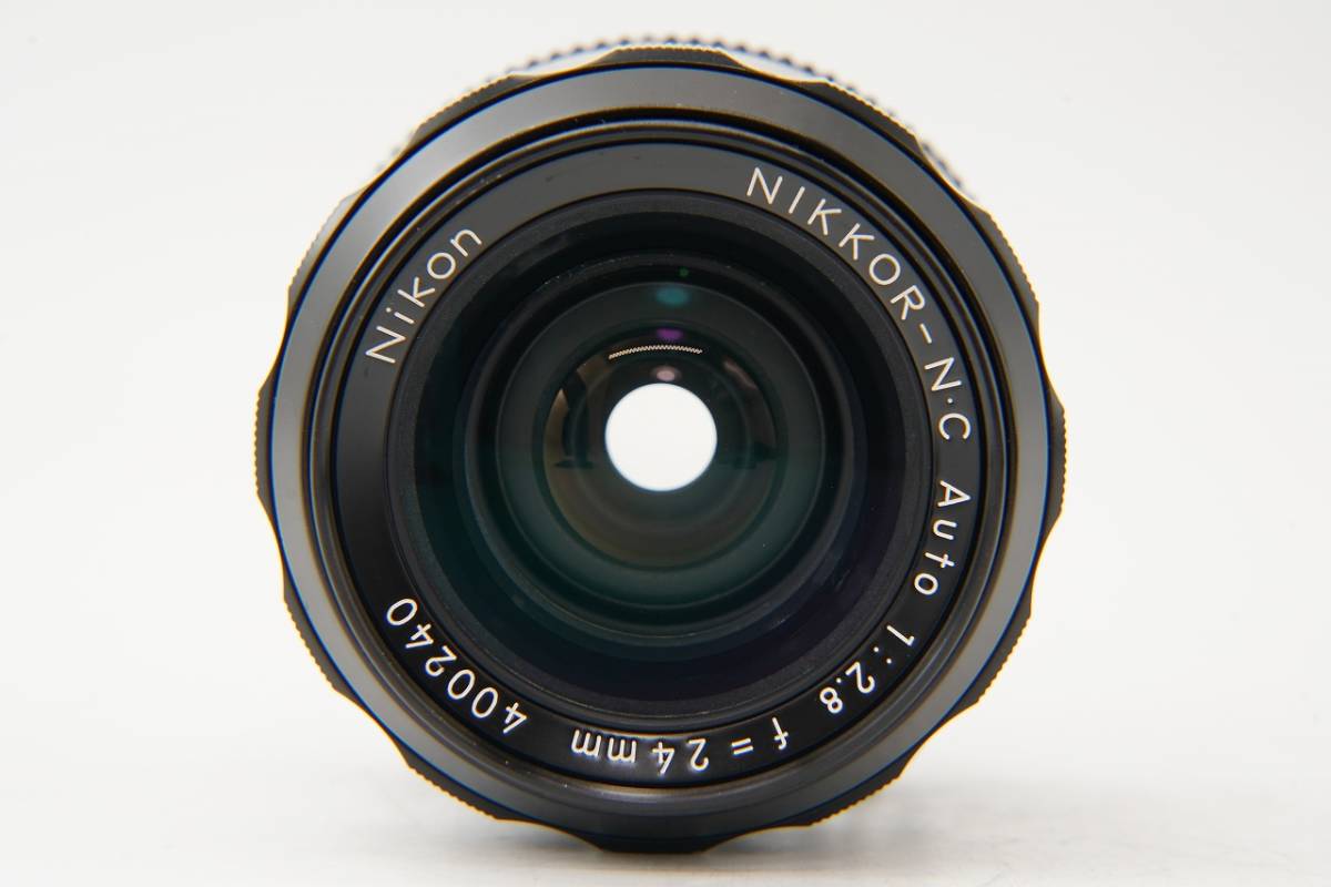 良品 】 ニコン NIKON Ai改 NIKKOR-N.C Auto f2.8 24mm ＭＦ レンズ