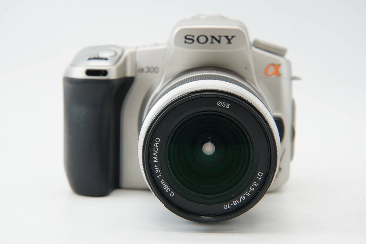 【 良品 】 ソニー SONY α300 18-70mm f3.5-5.6 SAL1870　 レンズ、ボディセット #2896_画像4