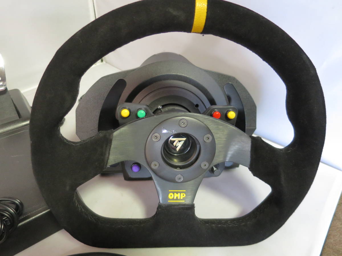 Thrustmaster スラストマスター TX Racing Wheel Ferrari 458 Italia Edition OMP ステアリング　_画像2