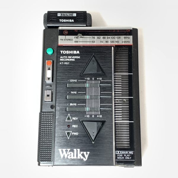 ジャンク扱 TOSHIBA 東芝 Walky ステレオラジオカセットレコーダー KT