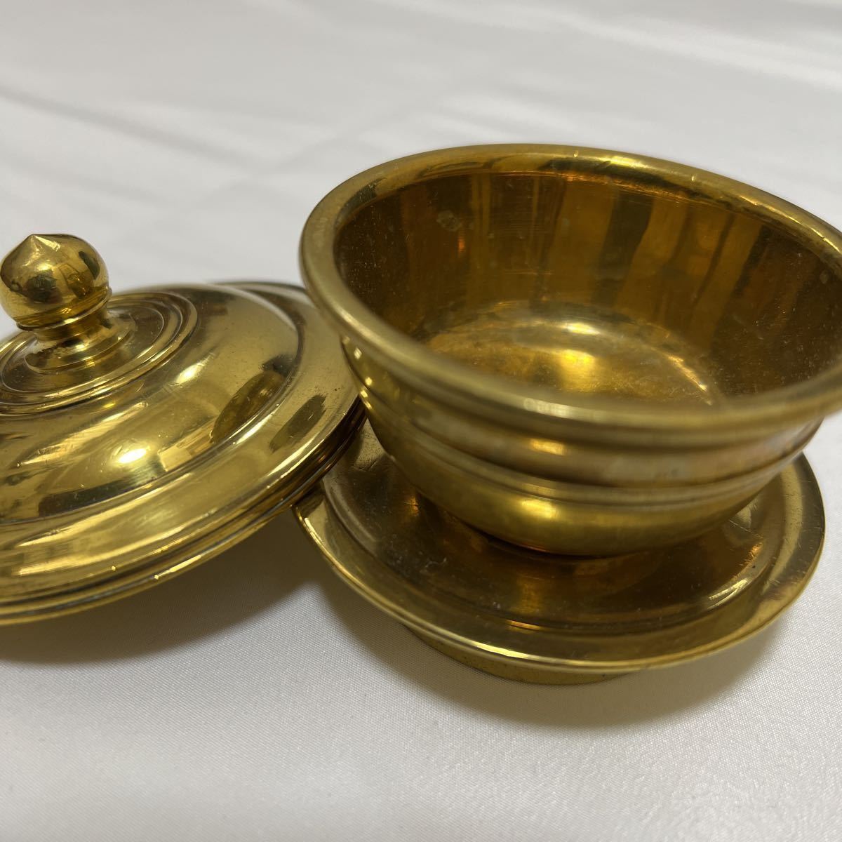 密教法具 【洒水器】真鍮製 仏具 護摩 真言 天台 法衣 袈裟 京仏具