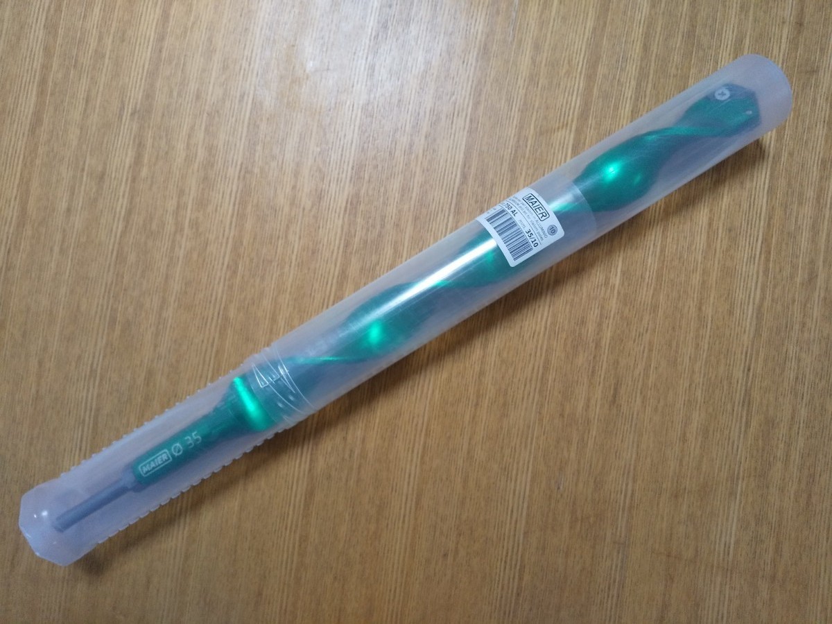MAIER】ドリル刃 スラローム ポール用 アルペンスキー用イタリア製35mm