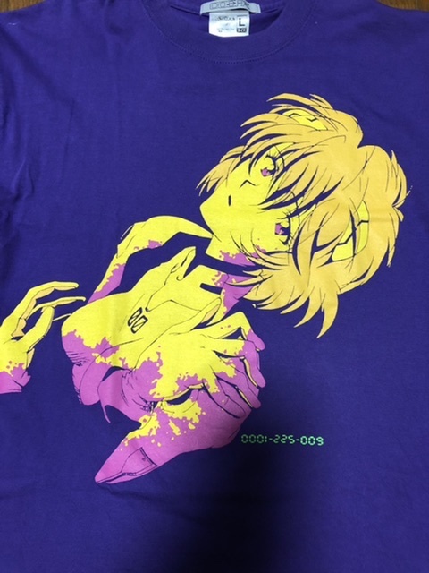 Yahoo!オークション - レア 00s 綾波レイ Tシャツ cospa L )検用