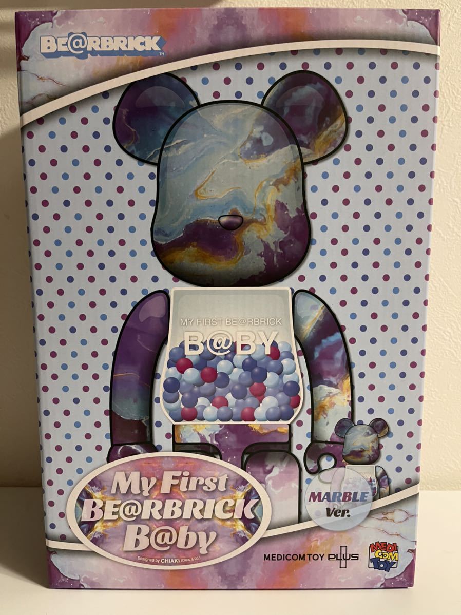 MY FIRST BE@RBRICK B@BY MARBLE Ver. 100％ & 400％ KAWS メディコム 
