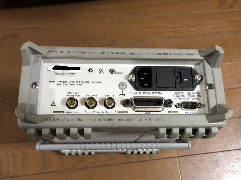 Agilent 34420A 7 1/2 DIGIT Nano Volt/ Micro MULITIMETER Agilent 34420A 7 1/2 DIGIT Nano Volt/ Micro MULITIMETER
