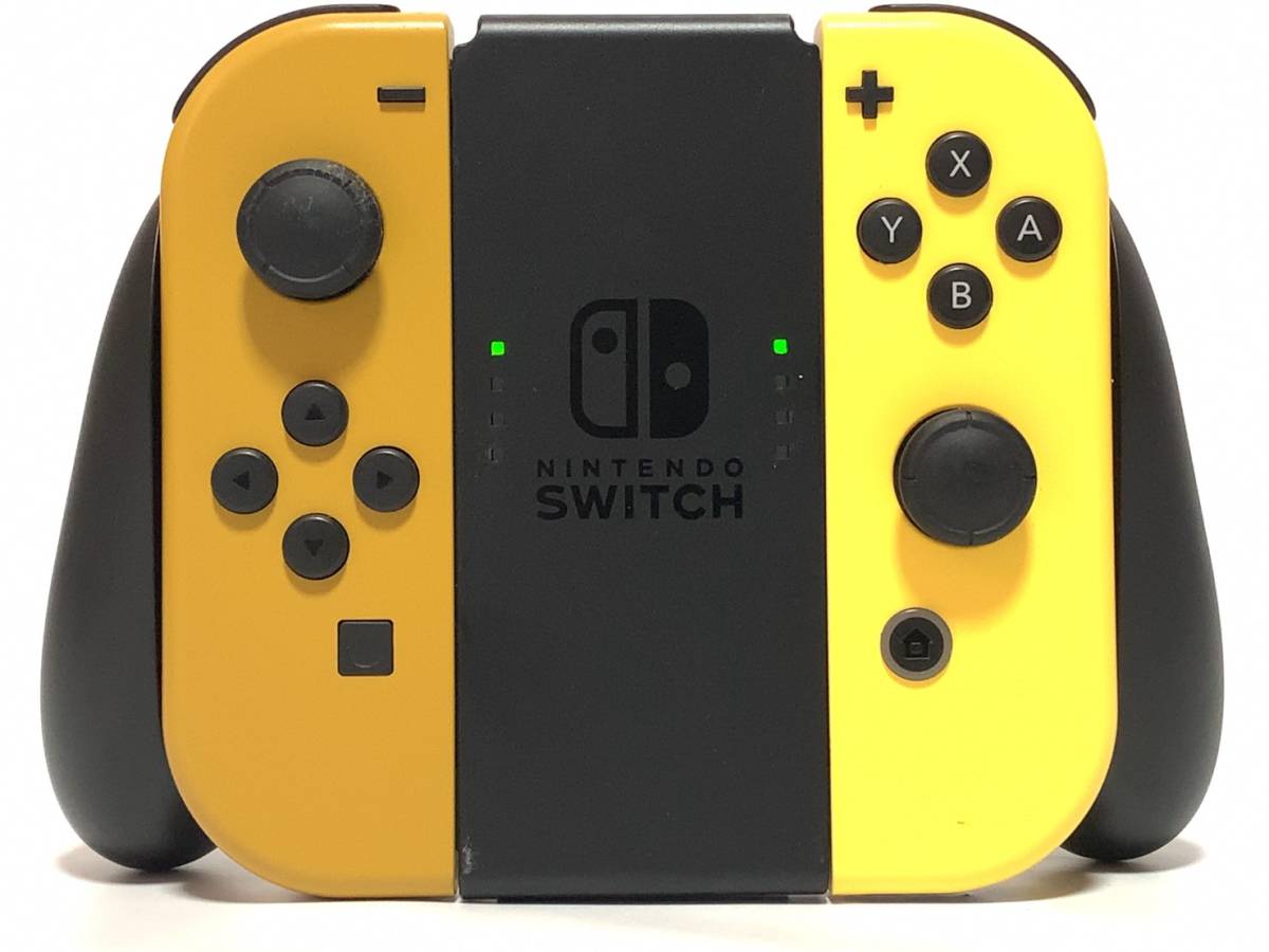 希少 Nintendo Switch Joy-Con ポケットモンスター Let's Go ! ピカチュウ Pokemon ジョイコン ニンテンドー スイッチ ポケモン 動作良好_画像2