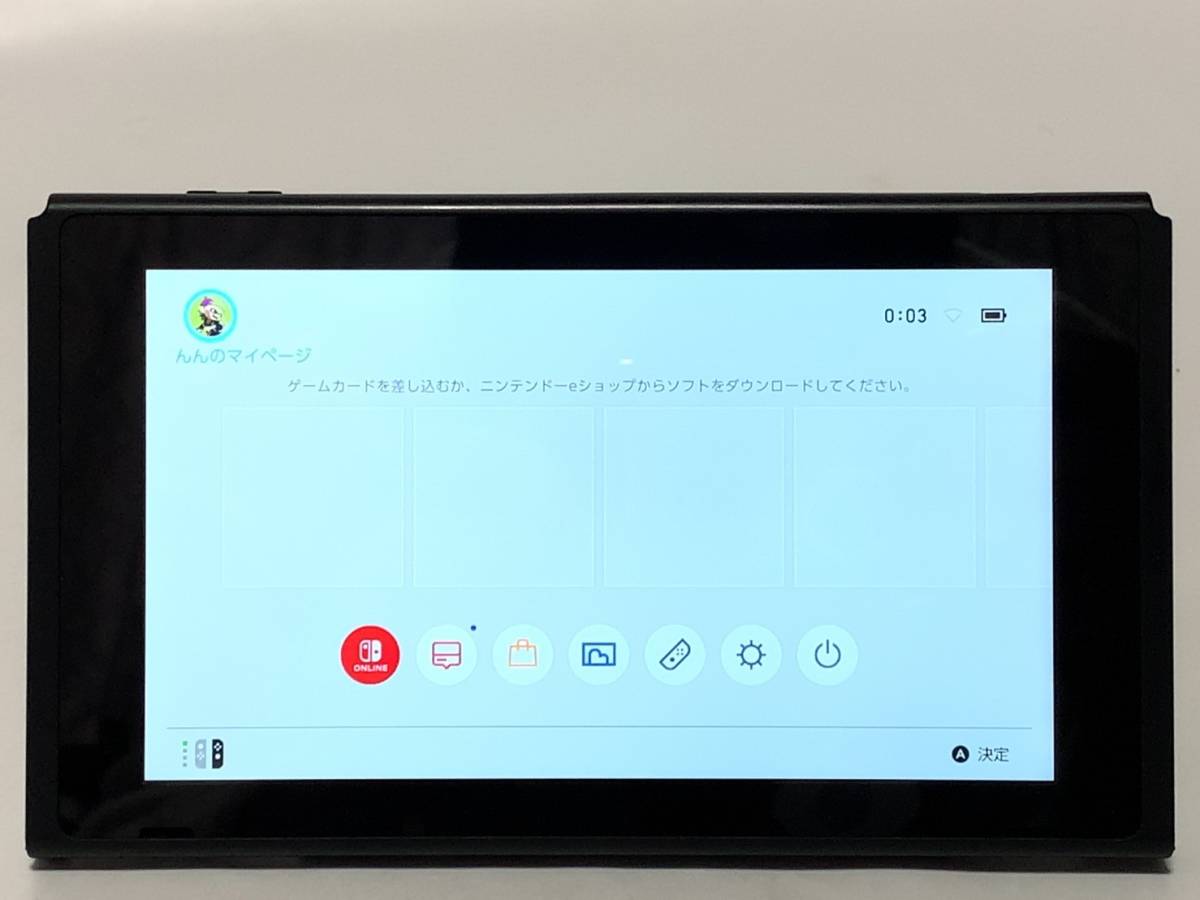 動作確認済 Nintendo Switch 本体 のみ ニンテンドー スイッチ 旧型