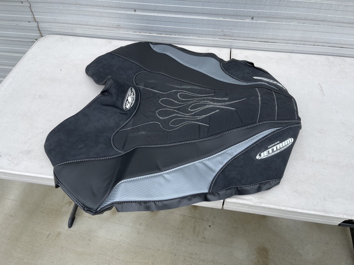 JETTRIM《JT-YTZ101》ジェットトリム Yamaha Seatcover シートカバー ハイグリップタイプ ブラックｘガンメタルｘホワイト SALENEW大人気 魅力的な