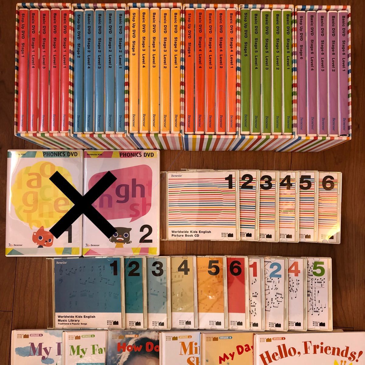 WWK ワールドワイドキッズ DVD +CD-