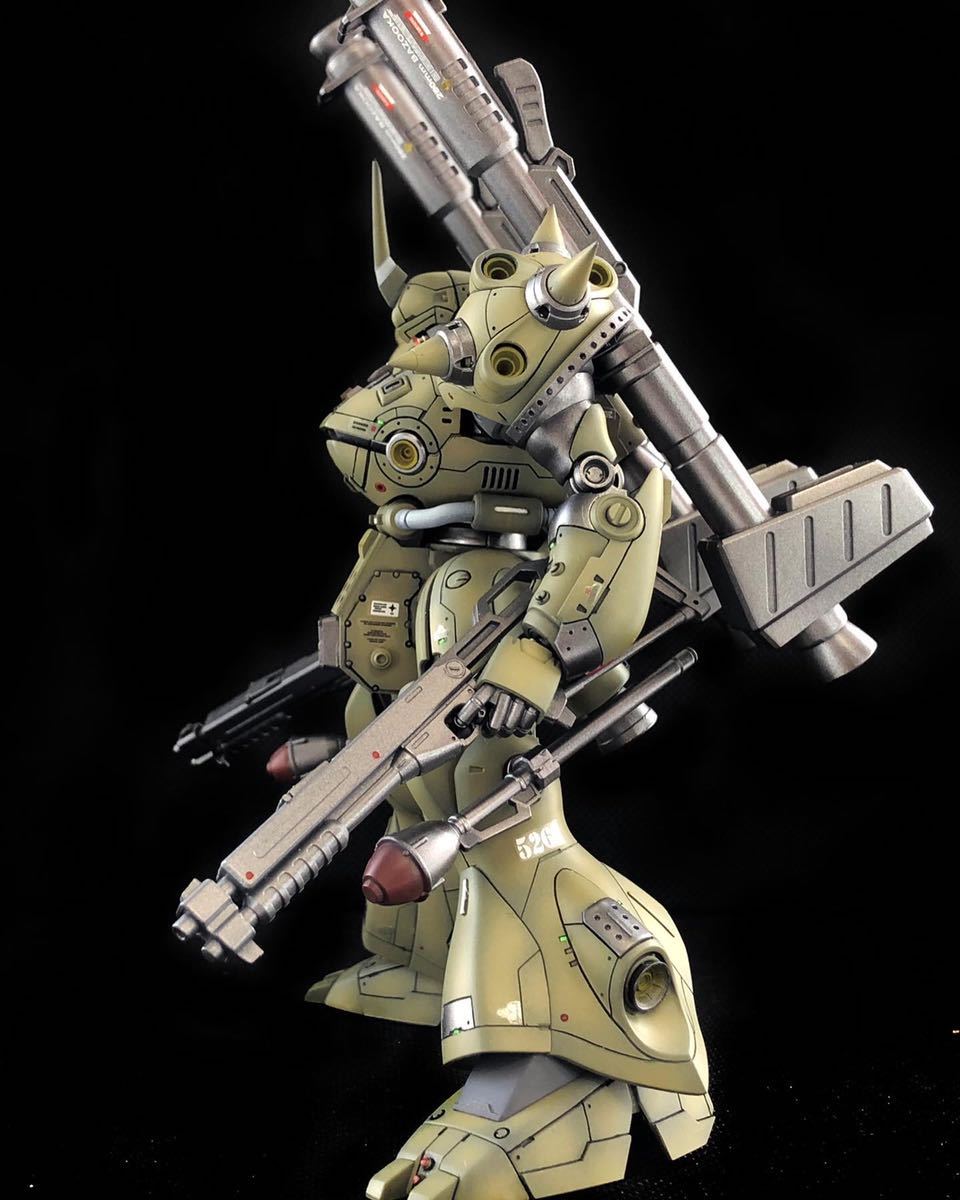 HG MS-18E ケンプファー完成品 塗装済 徹底改修 HG MS-18E ケンプファー完成品 塗装済 徹底改修