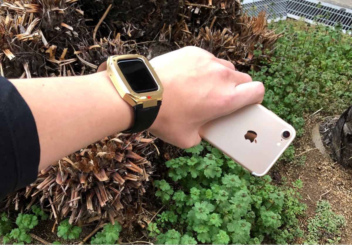 消費税無し サンド アップルウォッチバンド 高級レザー 本革ベルト Apple Watch