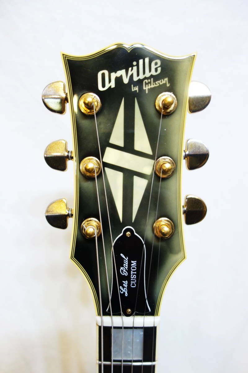★レア！Orville by Gibson バイギブ「LPC-57B」上位機種 山野オーダー？ HC付 B-2209_画像4