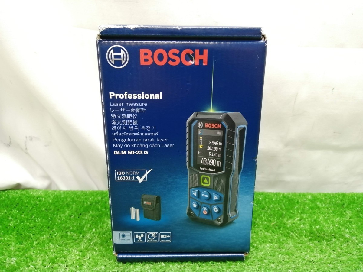 新着 BOSCH 未使用品 未開封 ボッシュ GLM50-23G レーザー距離計 グリーン - 距離測定器 - www.haactogo.tg