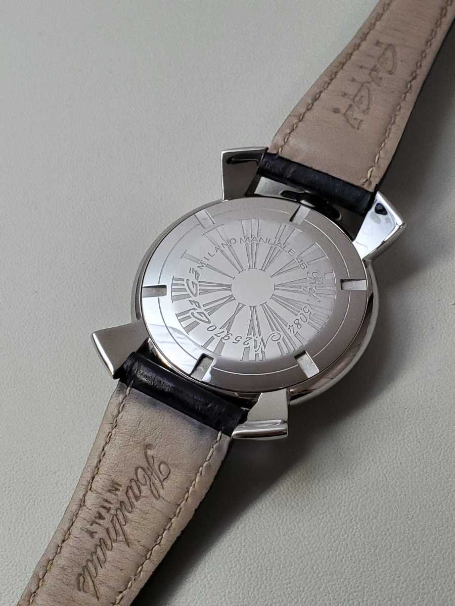 ガガミラノ 「マニュアーレ46mm」 5084 - 腕時計、アクセサリー