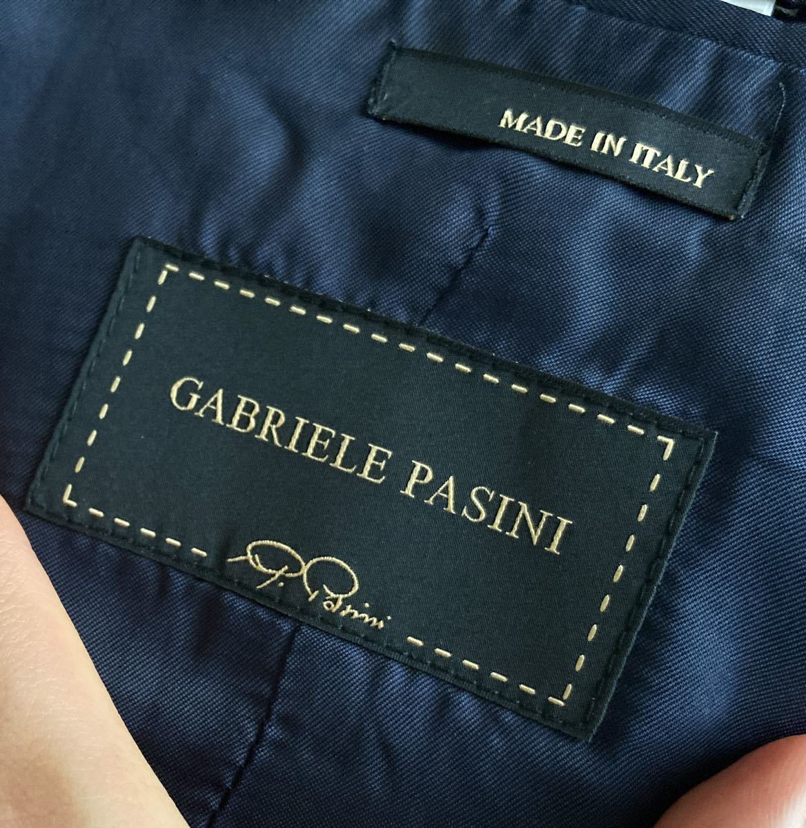 GABRIELE PASINI ダブル ジレ SIZE46 紺 美品 ベスト | filmekimi.iksv.org