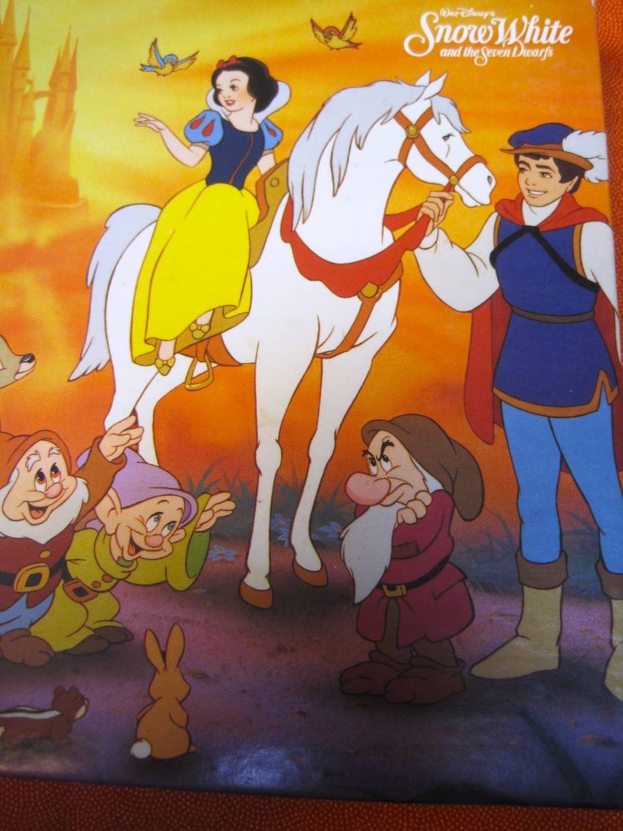 【未開封】Made in U.S.A ディズニー 白雪姫と7人の小人 Snow White 100ピースパズル 日本語表記なし 製造年代不明 5歳から１０歳向け の画像4