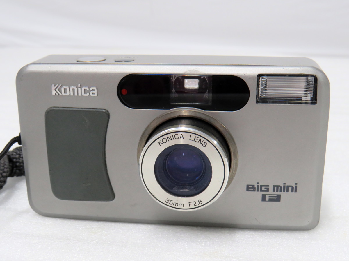 60☆konica コニカ BiG mini F 35mm F2.8 コンパクトフィルムカメラ★0318-028 コンパクトカメラ