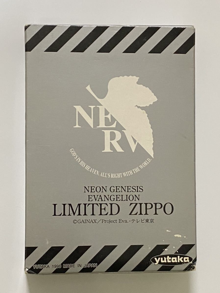 zippo EVANGELION 01 TEST TYPE シルバー 1997年製 NEON
