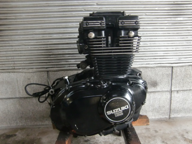 GSX400E ゴキ 純正 当時物 実動エンジン 【動画あり】 正規打刻 SUZUKI