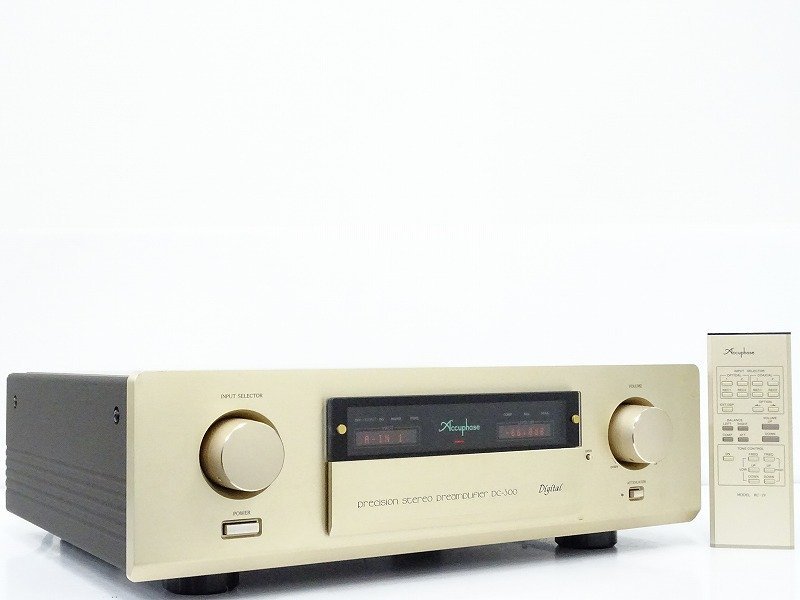 □□Accuphase DC-300 プリアンプ アキュフェーズ(AI-AD1/AIO-U1/AI