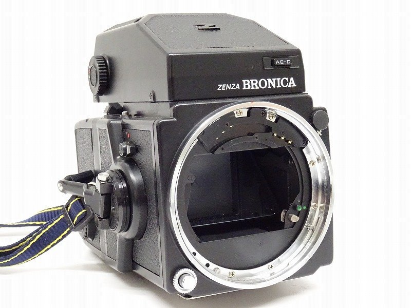 ●○ZENZA BRONICA ETRS/AE-II 中判 フィルムカメラ ボディ ファインダー付 ゼンザブロニカ○●011214008○●_画像1