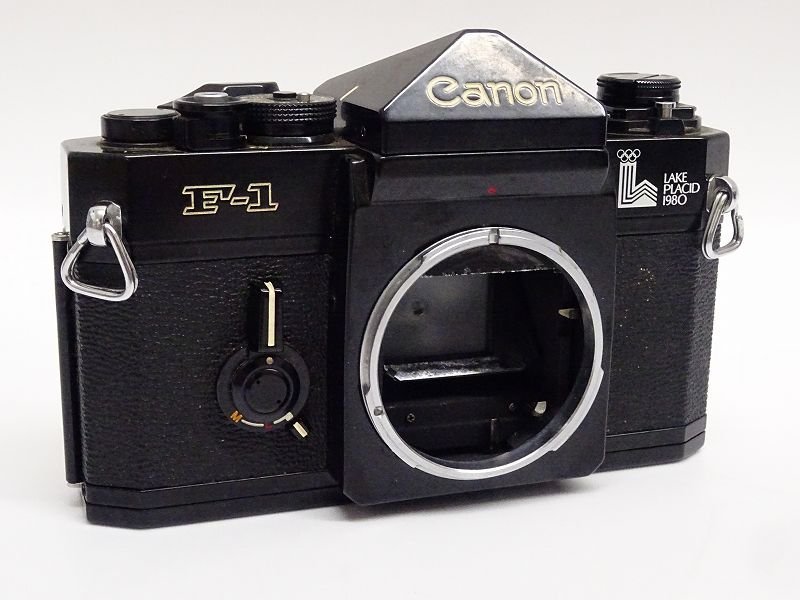 ○○Canon F1 LAKE PLACID 1980 記念モデル フィルム 一眼レフカメラ