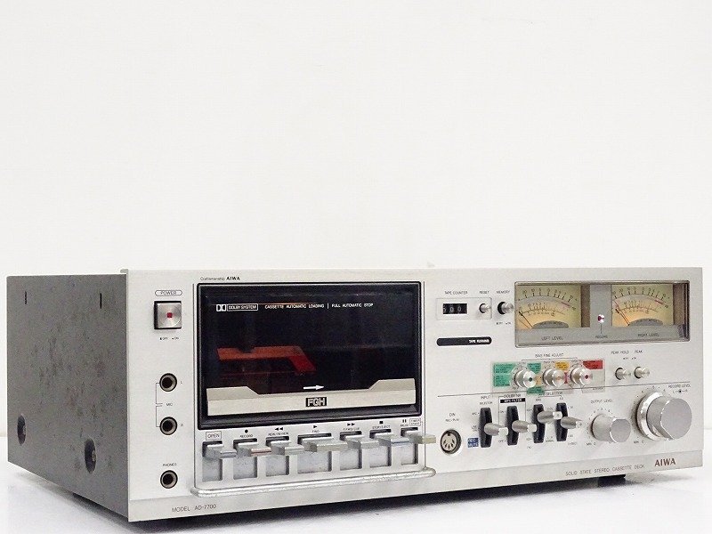 動作品】AIWA カセットレコーダー カセットデッキ AD−7700 | zic.ge