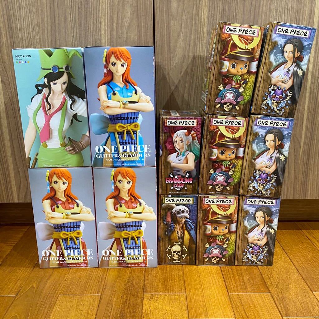 逆輸入 ワンピース フィギュア 12体セット ワノ国 トラファルガー ロー Dxf コミック アニメ