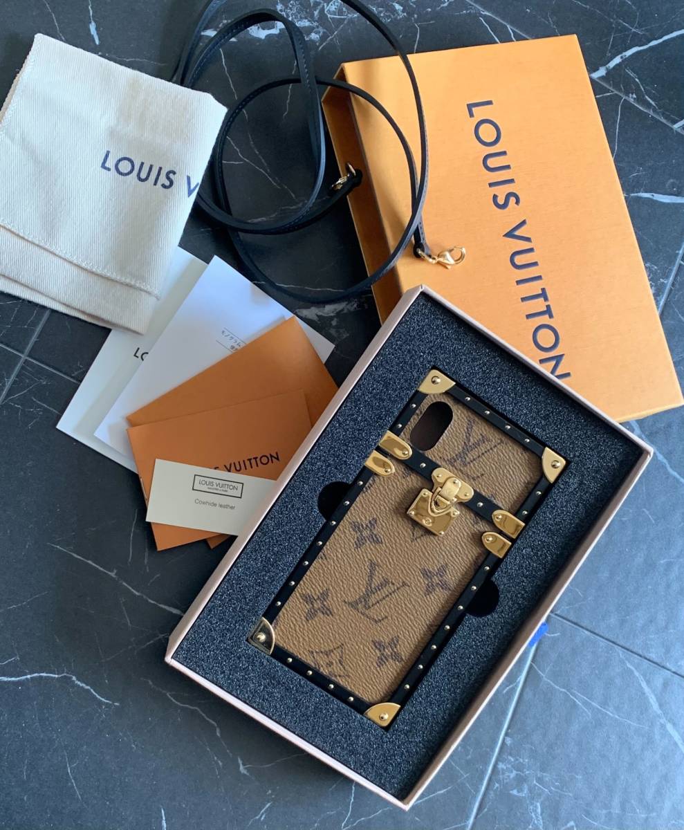 LOUIS VUITTON モノグラムリバース iPhoneX XS アイトランク