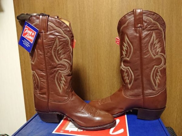 USA made TonyLama western boots 8.5EEworu nuts unused long-term storage dead goods America made 