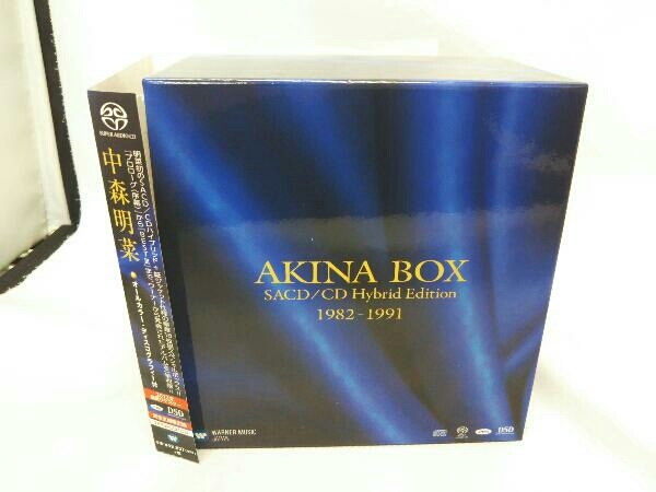 トップ CD 中森明菜 AKINA 1982-1991(完全生産限定盤)(紙ジャケット仕様) EDITION HYBRID SACD/CD BOX 中森明菜