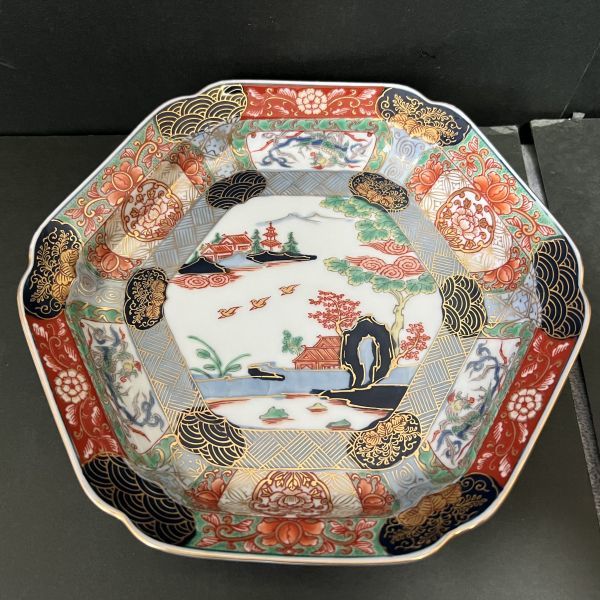 有田焼 幸楽窯 銘々皿 5枚揃 検 色絵山水 古伊万里 5客 セット 金彩 ...