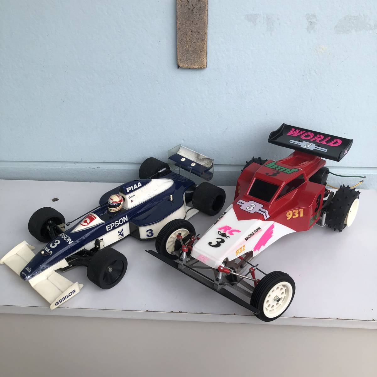 ♪♪R/C ラジコン電動 RC ボディ シャーシ オフロード バギー F1 戦車 動作未確認 ジャンク品 パーツ取り用♪♪_画像2